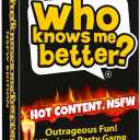 QUOKKA Who Knows Me Better? - Hot & Wild Edition | Bold & Spicy Party Card Game for Adults Only | 500+ Daring Questions to Expose Your Friends Deepest Desires