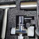 Vayzluiy Handheld Toilet Bidet Sprayer for Toilet-Adjustable Water Pressure Control with Bidet Hose for Feminine Wash, Stainless Steel Brushed Nickel Cloth Diaper for Baby Wash (Stainless Steel, 2)