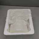 MALACASA 24 OZ Cereal Bowls, Porcelain Soup Oatmeal Bowls Kitchen Ceramic Bowl Set of 4, Dishwasher Microwave Oven Safe, White, Series LUNA