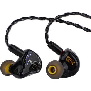 Linsoul ZiiGaat x Jays Audio Estrella 2DD x 4BA Hybrid Driver in Ear Monitor, Wired Earbuds IEM, Gaming Earbuds, with 3-Way Crossover Tuning for Audiophile Musician