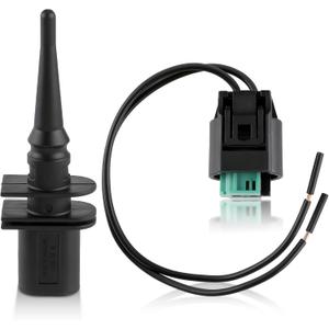 65816905133 Outside Ambient Air Temperature Temp Sensor with Connector Pigtail Plug 65816905050 Compatible with BM 128i Compatible with 323i Compatible with 325i Compatible with Mini Cooper