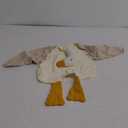 Baby Toys Lovey Blanket Soft Duck Toys for Newborn Essentials 0-6 Months, Sensory Stuffed Animal Security Blanket for Boys and Girls (Duck-Cream & Beige)