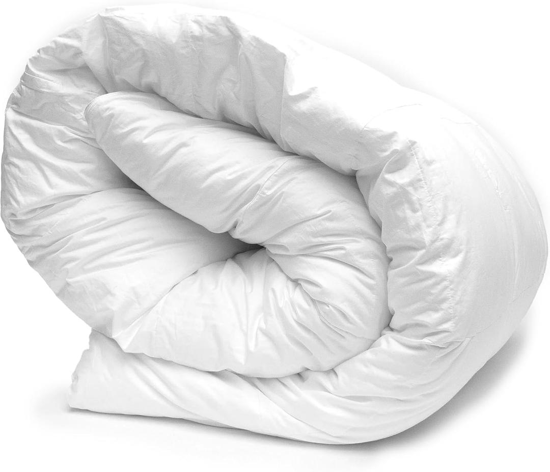 American Blanket Company Luxury Hypo-Allergenic Comforter - Twin White 68" x 88