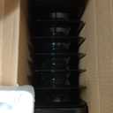 Portable Electric Radiator Heater, Space Oil Filled Heaters with 3 Heat Settings, Adjustable Thermostat, Overheat & Tip-Over Protection For Indoor Use,1500W (Deep Black)