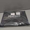 Matace 76x52 Fireproof Grease Mats for Under Outdoor Grill, Extra Large Double-Sided Fire Retardant Silicone Floor Mat for BBQ, Camping Stove, Fire Pit, Waterproof Patio & Deck Protector, Black