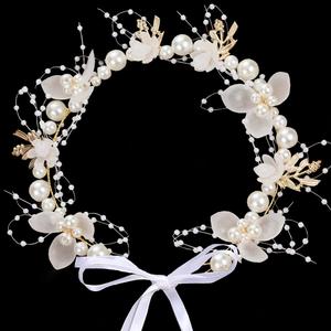 Flower Girl Headpiece Hair Accessories for Wedding, First Communion (F4)