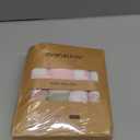 Muslin Baby Bibs 8 Pack, Baby Bandana Drool Bib for Drooling and Teething, Cotton Soft Absorbent for Girls Boys Garden (Pink Green Floral)