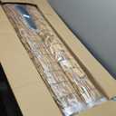 PAKNANO 2 Pack Natural Reed Fence,4FT X 16.4FT Bamboo Fencing Privacy Reed Screening for Outdoor, Gallery, Restaurant, Hotel, Patio (Brown)