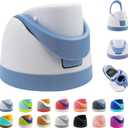 Replacement Cap for Owala Freesip,One Button Water Bottle Top Lid Compatible with Owala Cup 16oz 24oz 32oz 40oz, BPA-Free Replacement Lid Accessory for Owala Free Sip