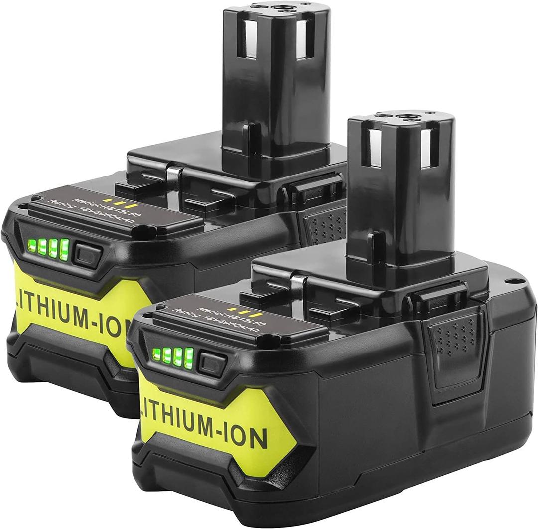Power Tool Battery Model:RB18L50.  2Pack