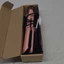 DORISILK 500 Degree High Temp Professional Hair Straightenr  Ceramic Wide Flat Iron 2 in 1 Hair Straightener and CurlerPlasma Flat Iron Straightener Get Frizz-Free and Shiny (Pink)