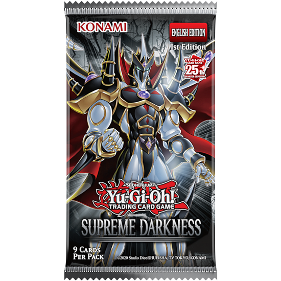 Konami Yu-Gi-Oh Supreme Darkness and Maze Of The Master Booster Pack of 3