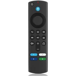 TV Stick Replacement Voice Remote Control fit for Fire Smart TV Cube (1st Gen/2nd Gen), Smart TVs Stick 2nd Gen, TVs Stick 3rd Gen,TVs Stick 4K, TVs Stick Lite, Smart TV (3rd Gen)