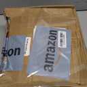 12 Pcs Christmas Village Set, Oak Wooden Lazy Susan for Christmas Table Centerpieces, Xmas House Decorations Set with Winter Ornaments, Santa, Trees, Snowman Holiday Centerpieces