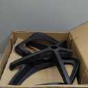 Home Office Chair Ergonomic Desk Chair Mesh Computer Chair with Lumbar Support Armrest Executive Rolling Swivel Adjustable Mid Back Task Chair for Women Adults, Black