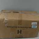 24x24 Inch Outdoor Chair Cushions Set of 4, Patio Furniture Cushions - Removable Cover, Water-Repellent, Fade-Resistant, Non-Slip Bottom & Straps, Replacement for Deep Seat Sofa & Couch - Yellow