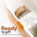 HEXMOZ Valentines Day Gifts for Mom from Daughter, Son, Kids, Husband - Funny Mom Gifts - Moms Gift for New Moms, Wife, Mama from Husband - 16oz Glass Drinking Cup with Straw Gift Box