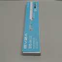 One Cord Channel Cable Concealer - 315in One-Cord Cover for Wall, Mini Wire Hider for 1-2 Wires, Paintable Electric Cable Cover for Outside, Wall Mount TV Cord Hider (White)