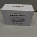 Eye Massager with Heat, Music, Compression, Adjustable Sleep Mask Massage Holiday Birthday Gifts for Women Men, Eye Massager for Migraine Reduce Stye Eye, Eye Strain Relief, Improve Sleep