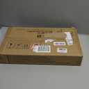 Metal Raised Dog Bowl, 10" Height Tall Elevate Dog Feeder Stand with 2 Stainless Steel 42oz Bowls & 16x24 Non-Slip Mat  Stronger Dogs Food & Water Bowl Stand (Grey)