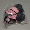 Dog Shoes, Outdoor Dog Boots Non-Slip Waterproof Dog Booties for Medium to Large Dogs 4Pcs for Winter Snowy Day, Summer Hot Pavement with Rugged Sole Pink (Size 1: (2.3''x1.6'')(L*W) for 10-23 lbs)