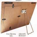 3 x Zauly Coworker Leaving Gift Wooden Picture Frame, These People Are Going to Miss You Wood Photo Frame Gifts Idea for Retirement Going Away, Tabletop & Wall Mounting, 4x6 Photo