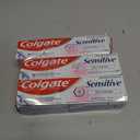 Colgate Whitening Toothpaste for Sensitive Teeth, Enamel Repair and Cavity Protection, Fresh Mint Gel, 6 Oz (Pack of 3)