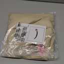 Pureegg Rectangle Table Cloth 60" x 102" – Durable Polyester Tablecloth Offers Reusable & Washable Protection, Ideal for Outdoor Party, Picnic, Wedding, Banquet and Birthday, 2 Pack, Beige