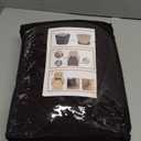 MAXIJIN Oversized Recliner Covers That Stay in Place 4 Pieces Stretch Large Recliner Chair Covers Jacquard Dogs Cats Proof Reclining Slipcovers with Elastic Bottom (XL Recliner, Dark Coffee)