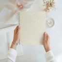 Beautiful Minimalistic Wedding Planner Book and Organizer - Enhance Excitement and Makes Your Countdown Planning Easy - Unique Engagement Gift for Newly Engaged Couples, Future Brides and Grooms