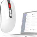 2025 AI Mouse, AI Voice & Audio Recorder, AI Real-Time Transcription, Translation & Summarization, Ergonomic Presenter Laser Pointer Remote, for Office Remote Work High-Performance Device