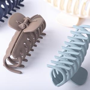 8 Pack Hair Claw Clips for Women, Matte Large Strong Hold Jumbo Banana Clips for Long Thick Hair, Multi-Color Hair Clip Accessories, Perfect Gifts