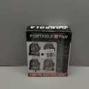 Portable Fan Rechargeable, 25400mAh Cordless Battery Powered Fan with LED Lantern, USB C Battery Operated for Travel Bedroom Home Camping Tent Office Beach Desk Fishing Table (Army Green)