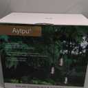 Solar Powered Led Chandelier Lights Outdoor Waterproof Hanging, Solar Light for Shed Interior, Gazebo, Home, Garden, Backyard, Pergola, Tree, Canopy, Window Decor (3Pcs LED Bulb)