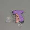 Stitch Gun for Clothes - Handheld Stitch Gun Quick Clothing Fixer - Tagging Gun - Includes 6 Needle, 1000 Black Fasteners & 1000 White Fasteners (Purple)