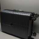 Charcoal luggage,Hardside Carry On Travel Suitcase with Spinner Wheels, Multi-directional Spinner Wheels Upright Lightweight Underseater for Airplanes