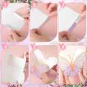 Tenceur 24 Pcs Butterfly Centerpieces for Tables Baby Shower Bridal Shower Centerpieces Butterfly Table Decorations for Wedding Birthday Themed Party Decor(Pink)