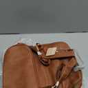 Anti-Theft Backpack Purse for Women, Convertible 3-in-1 Vegan Leather Backpack with Hidden Zipper, Adjustable Shoulder & Crossbody Bag for Travel and Daily Commute (A Two Toned Brown)