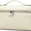 Rejolly Crossbody Bag for Women Small Top-Handle Leather Pouch Purse Shoulder Handbag