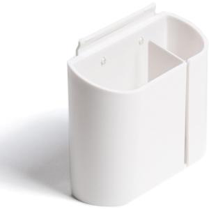 U Brands Gruv Magnetic Utility Cup, White, 3.25 x 4.25