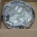 2 Packs Extra-large Metal Plant Caddy 15 Inches Plant Dolly with Wheels Heavy-Duty Rolling Plant Stand with Casters for Indoor Outdoor Wheeled Plant Pot Mover Rollers, Black