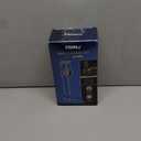 Beard Trimmer for Men, Magnetic Snap-on Replacement Heads & Charging Dock, IPX7 Waterproof Cordless Hair Clippers, Mens Grooming Kits for Mustache/Body/Face/Ear/Nose, Gray