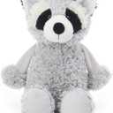 Apricot Lamb Toys Plush Gray Raccoon Stuffed Animal Soft Cuddly Perfect for Child Gray Raccoon, 9 Inches