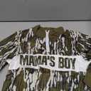 Kids Little Boys Camo Outfit Letter Embroidery Quarter Zip Sweatshirt Long Sleeve Stand Collar Shirt Hunting Clothes (Army Green, 2-3 Years)