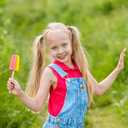 2 x Popsicle Shaped Ice Cream Lollipops (12 pieces) Individualy Wrapped Ices Suckers, Great for Summer, Birthday Party, Goodie Bags, Party Favors, Candy Buffet