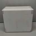 DaYammi 350PCS Clear Blue Gold Plastic Dinnerware Set for 50 Guests, Hammered Disposable Plates for Party, Include: 50 Dinner Plates, 50 Dessert Plates, 150 Gold Silverware, 50 Napkins, 50 Cups