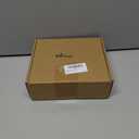 Soaoo Christmas Gingerbread Tree Topper Plush Stuffed Gingerbread Tree Topper 7.7 Inch Cute Plush Stuffed House Hanging Ornaments for Christmas Party Holiday Festive Home Decor Gifts