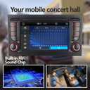Car Stereo Compatible with Wireless Carplay/Android Auto for Audi A4 S4 RS4 2002-2008 SEAT EXEO with IPS Touch Screen/Bluetooth/Mirror Link/FM/AM/USB