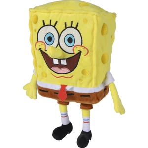 Simba Toys Spongebob Squarepants Plush  Ultra Soft & Cuddly - Kids Toy, Gift for Children, Ages 3+, Yellow, 14 inches (Huggable Collectible)