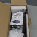 9inch Single Din Touchscreen Car Stereo Compatible with Wireless Carplay and Android Auto, Bluetooth Car Radio with Backup Camera, AM/FM/RDA Radio, Mirror Link, IPS Screen